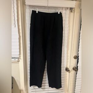 Ashlyn Kate Suede-Like Stretch Waistband Pants Trousers sz L